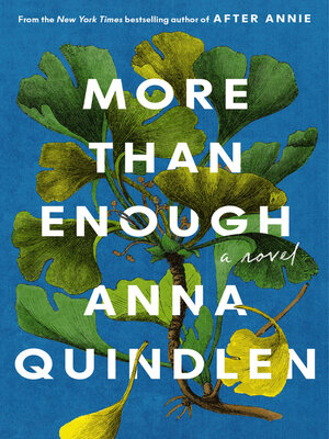 cover image of More Than Enough